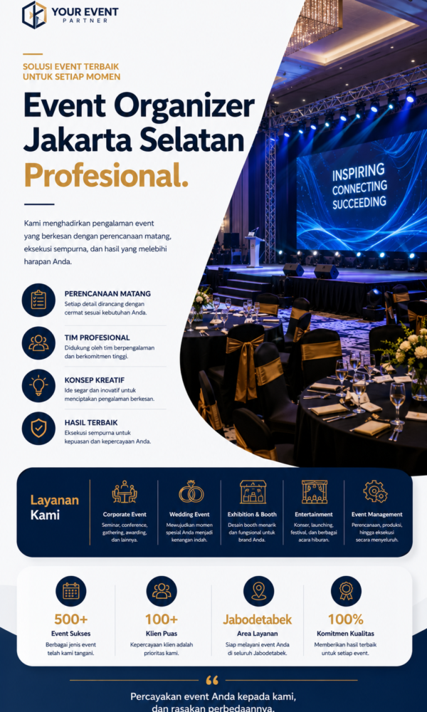 Event Organizer Jakarta Selatan Profesional