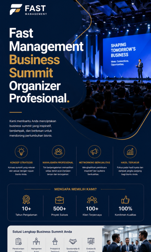Fast Management Business Summit Organizer Profesional
