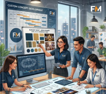 Fast Management Event Organizer Custom Concept Terpercaya