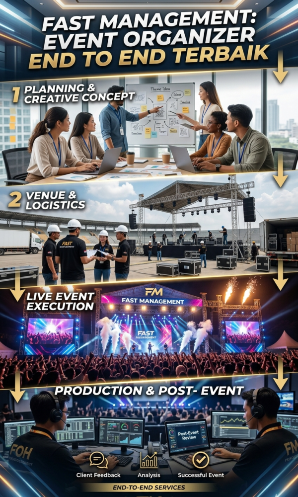 Fast Management Event Organizer End to End Terbaik