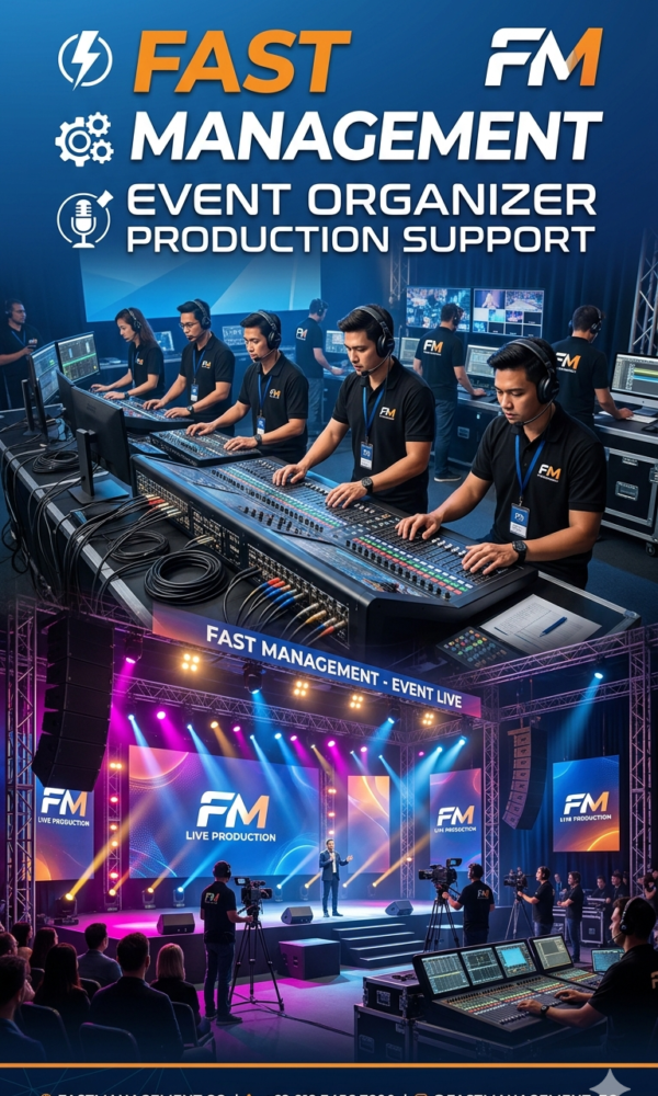 Fast Management Event Organizer Production Support