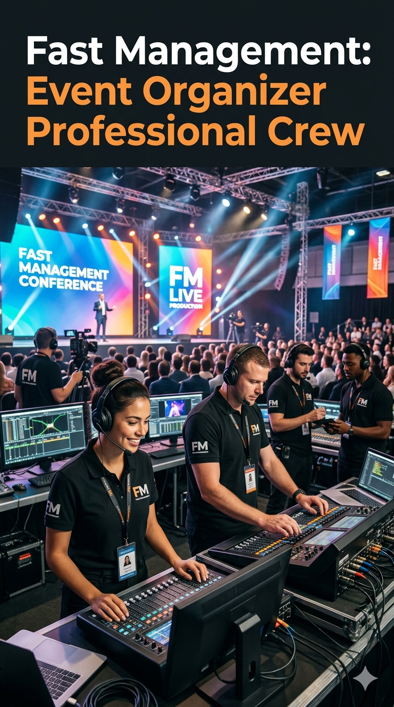 Fast Management Event Organizer Professional Crew