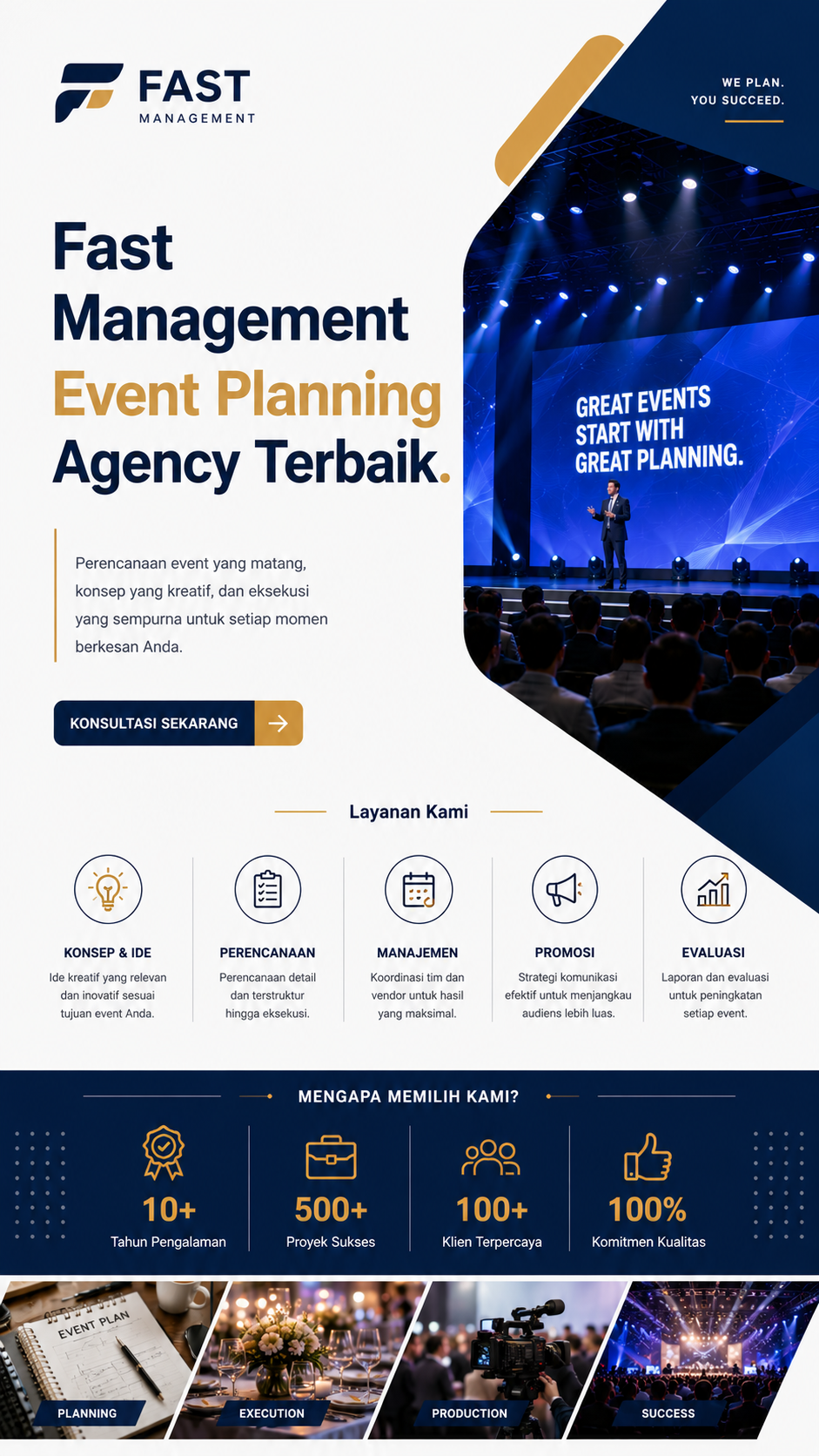 Fast Management Event Planning Agency Terbaik