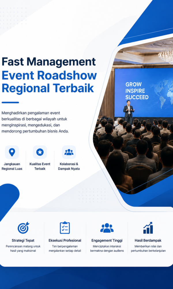 Fast Management Event Roadshow Regional Terbaik