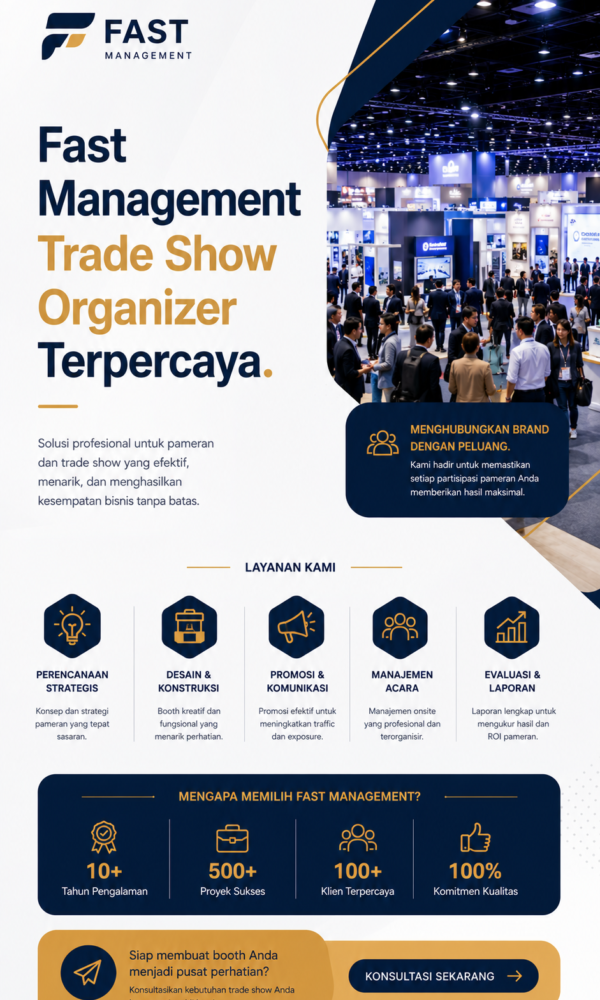 Fast Management Trade Show Organizer Terpercaya