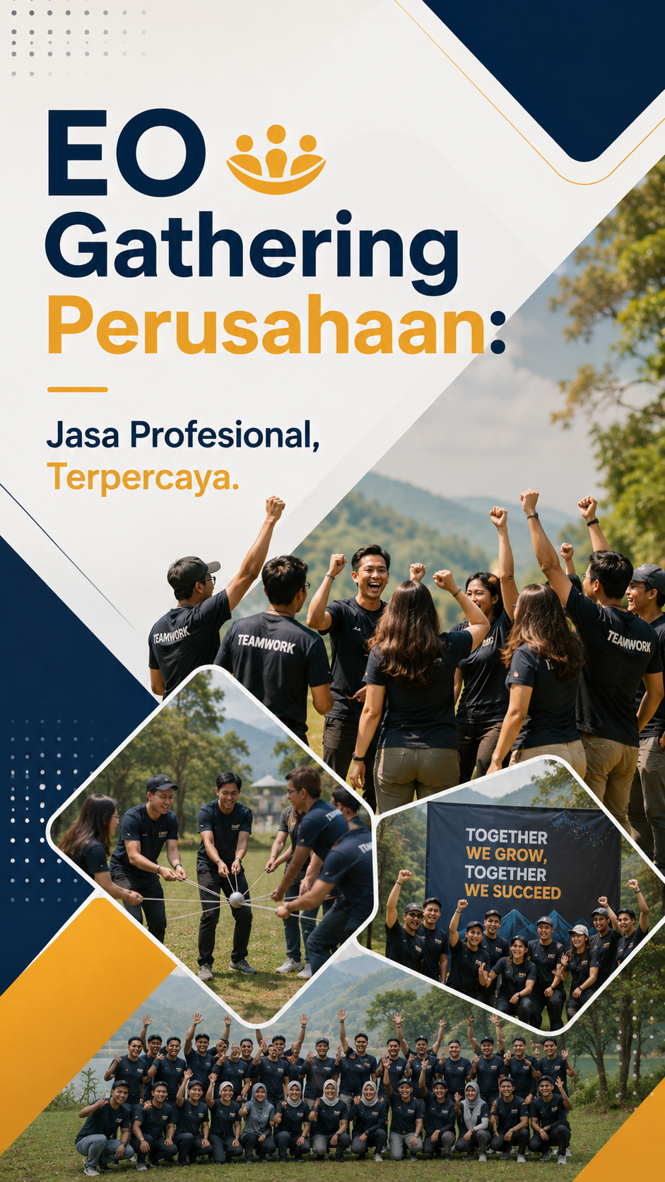 EO Gathering Perusahaan Jasa Profesional, Terpercaya