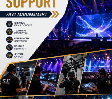 Event Organizer with Production Support Fast Management