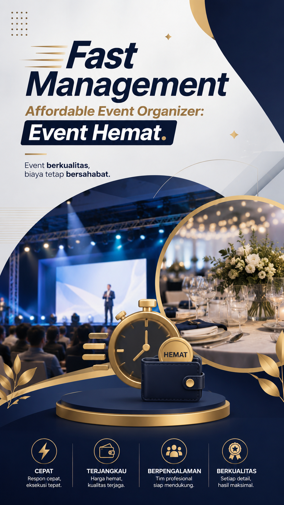 Fast Management Affordable Event Organizer Event Hemat