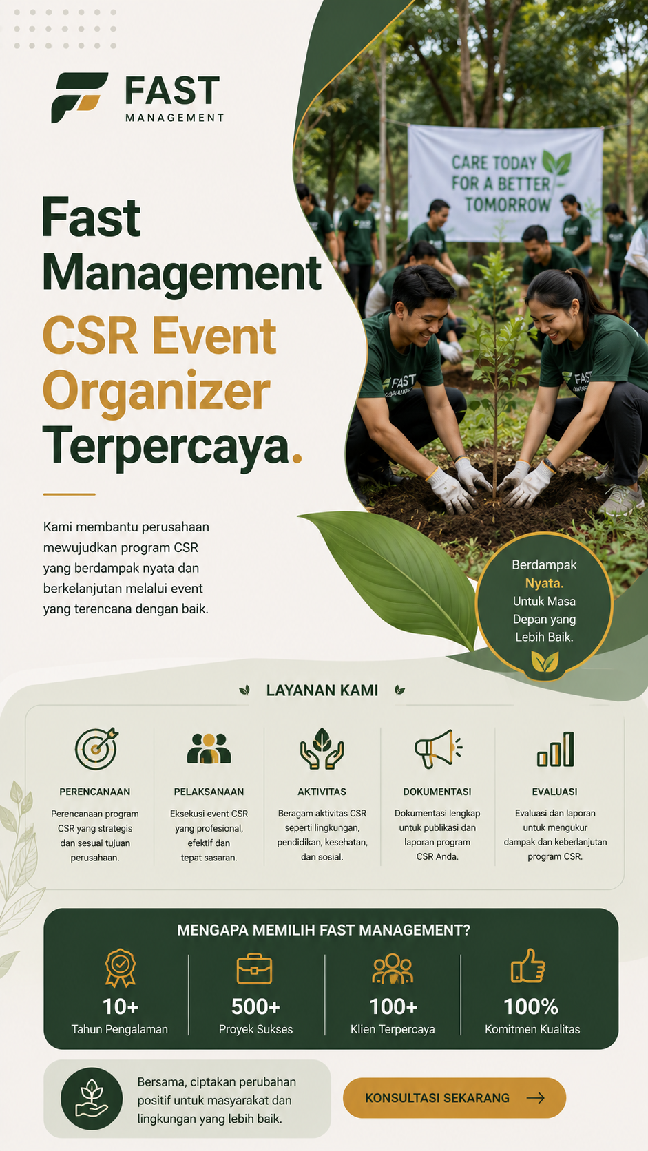 Fast Management CSR Event Organizer Terpercaya