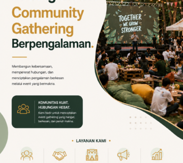 Fast Management Community Gathering Berpengalaman