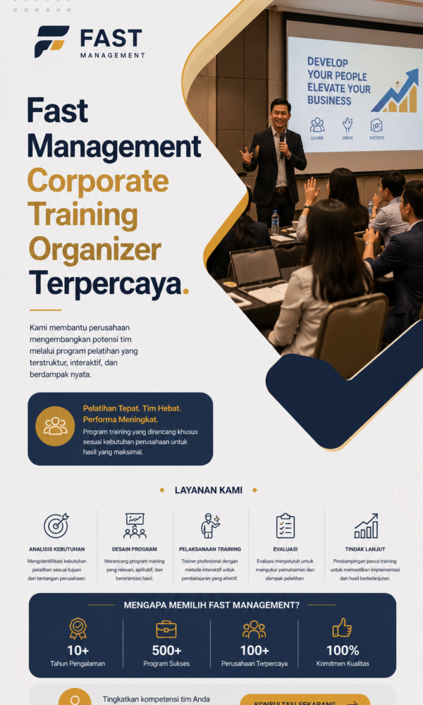 Fast Management Corporate Training Organizer Terpercaya