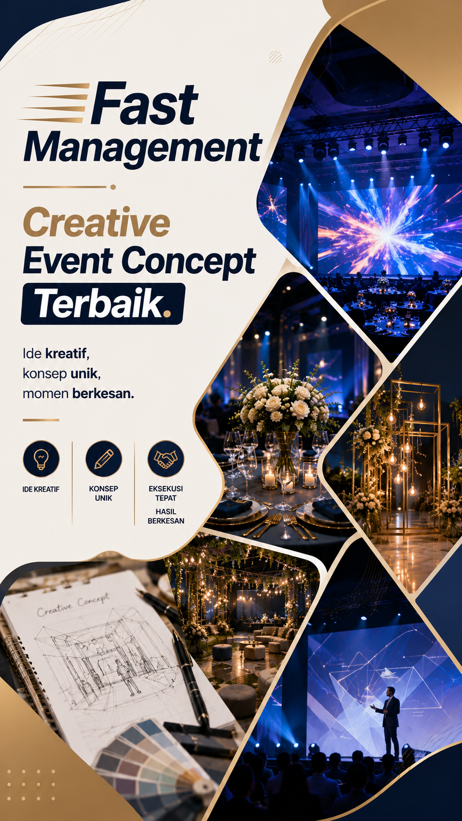 Fast Management Creative Event Concept Terbaik