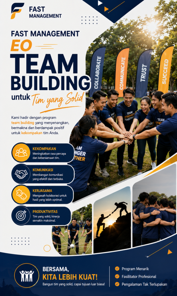Fast Management EO Team Building untuk Tim yang Solid