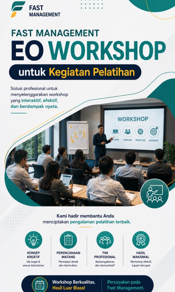 Fast Management EO Workshop untuk Kegiatan Pelatihan