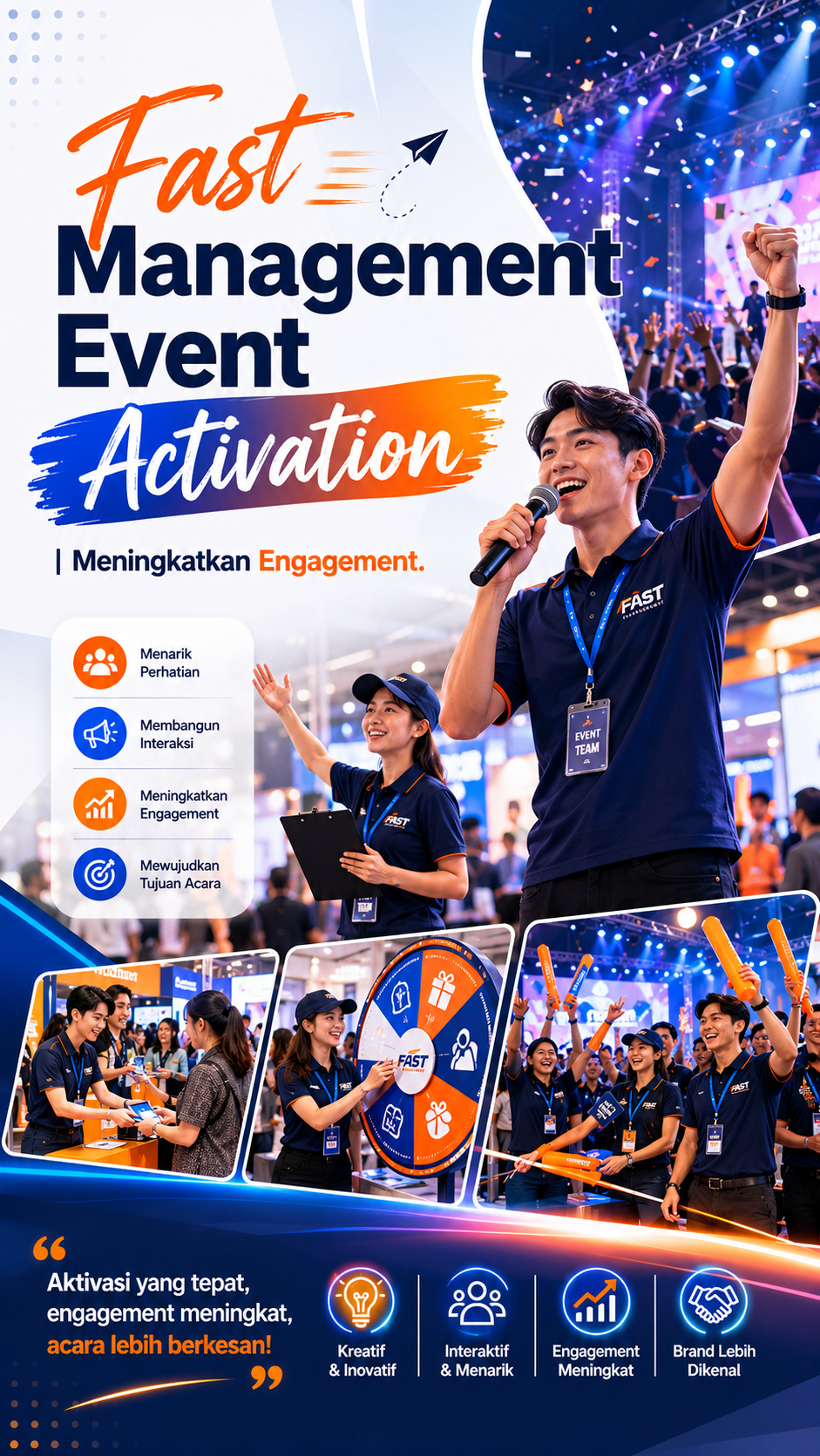 Fast Management Event Activation Meningkatkan Engagement