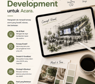 Fast Management Event Concept Development untuk Acara