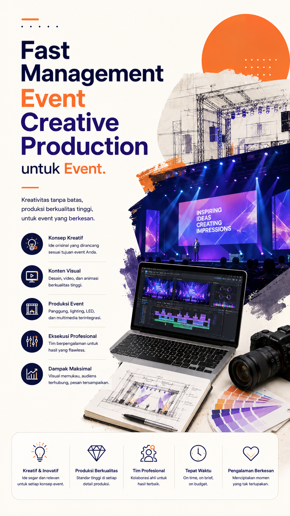 Fast Management Event Creative Production untuk Event