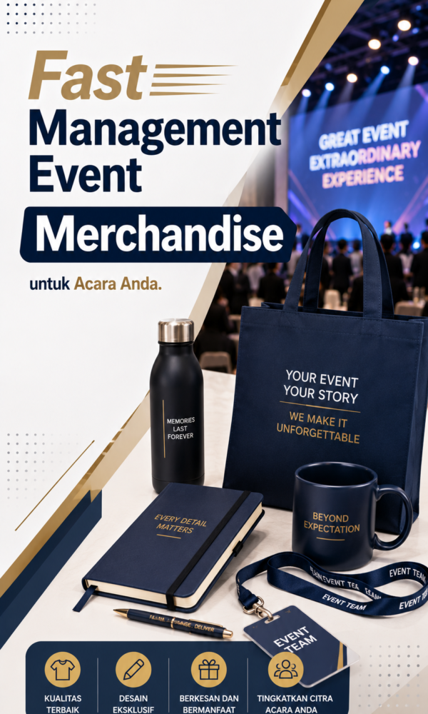 Fast Management Event Merchandise untuk Acara Anda