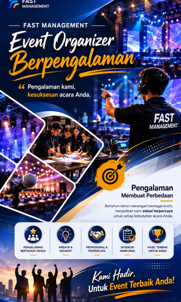 Fast Management Event Organizer Berpengalaman