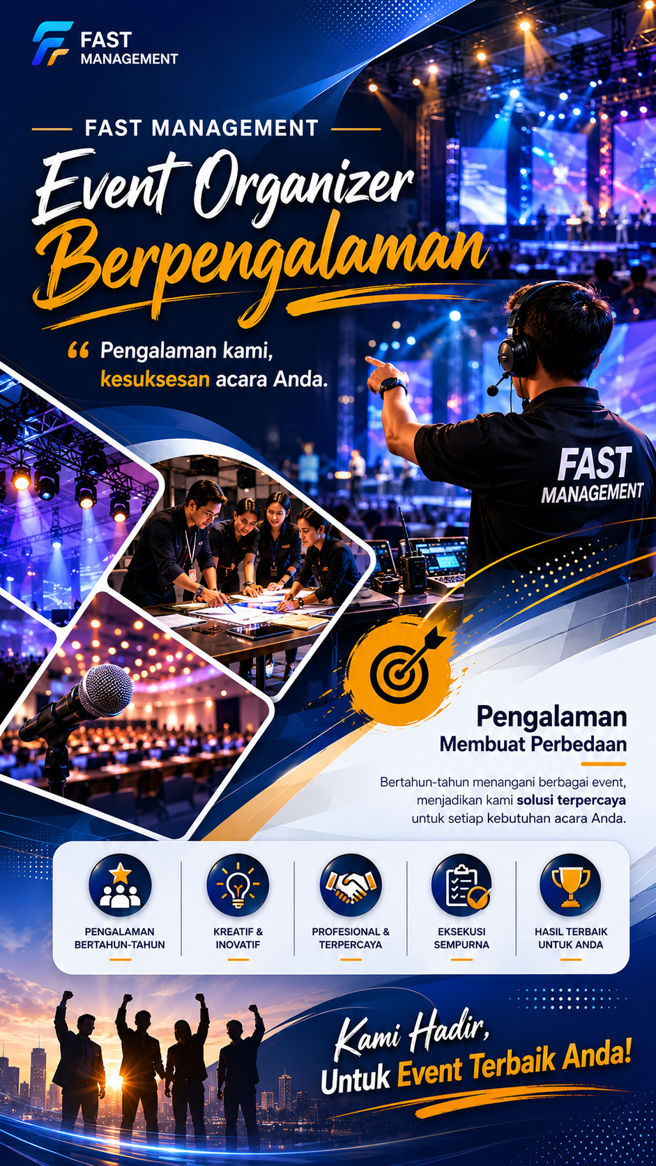 Fast Management Event Organizer Berpengalaman