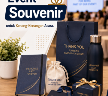 Fast Management Event Souvenir untuk Kenang-Kenangan Acara