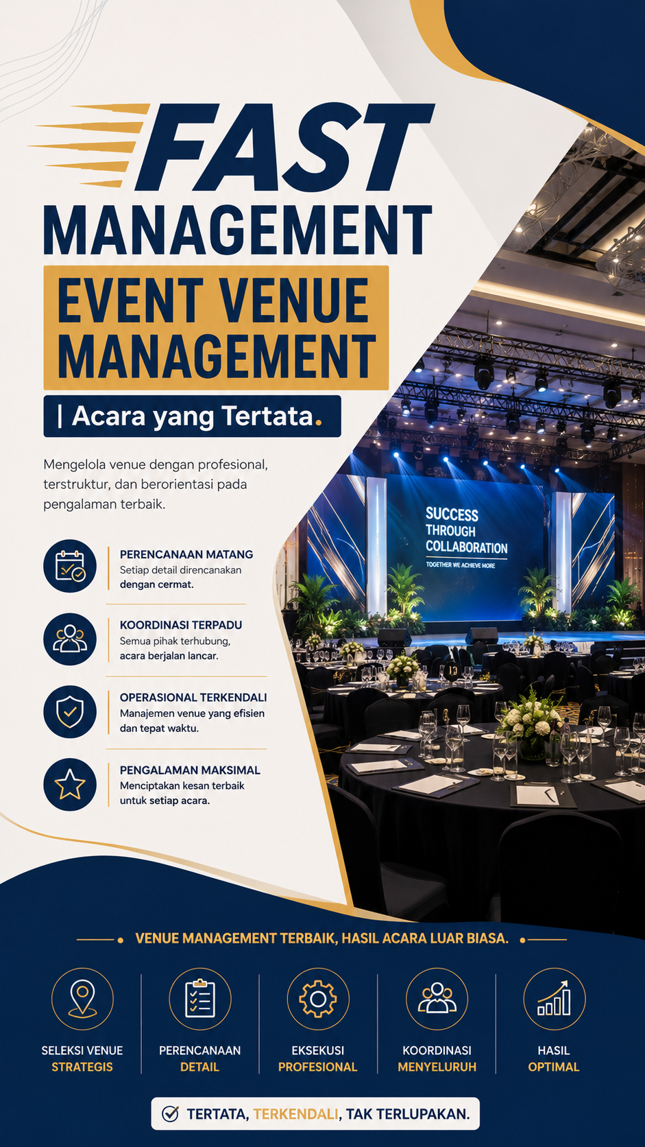 Fast Management Event Venue Management Acara yang Tertata