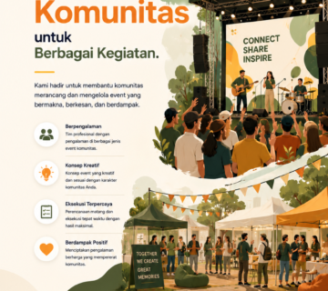 Fast Management Jasa Event Komunitas untuk Berbagai Kegiatan