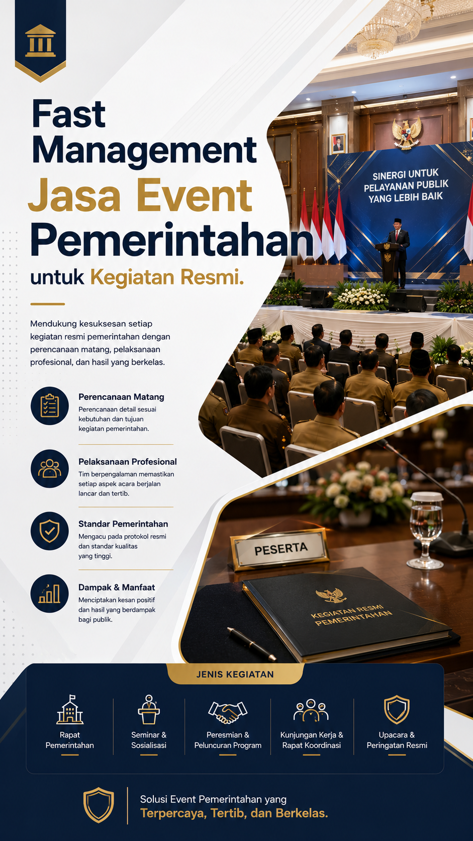 Fast Management Jasa Event Pemerintahan untuk Kegiatan Resmi