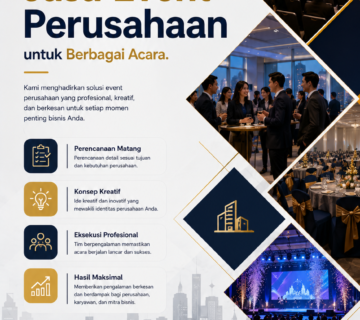 Fast Management Jasa Event Perusahaan untuk Berbagai Acara