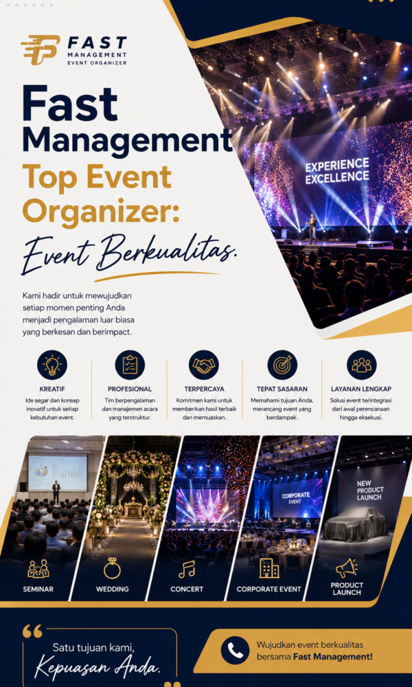 Fast Management Top Event Organizer Event Berkualitas